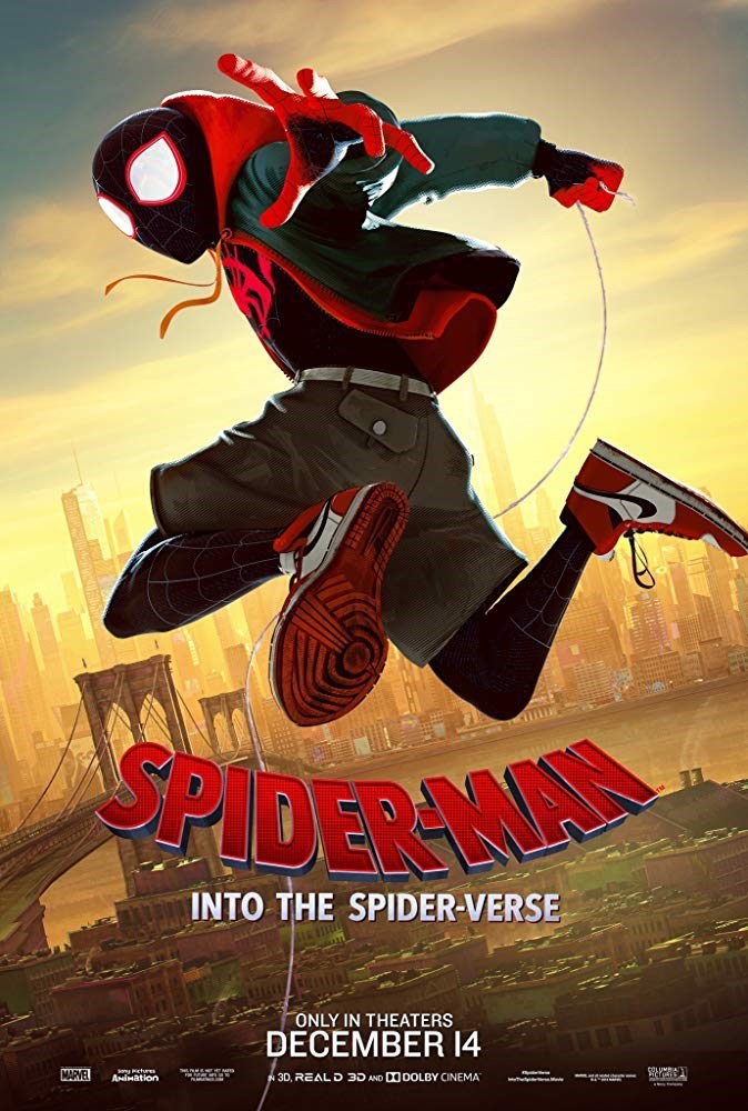 Spider-man: into the spider-verse 2018 4k quality