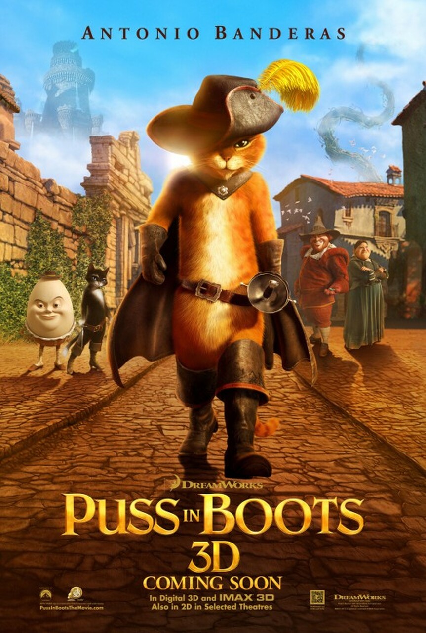 Puss in boots 3d (2011)